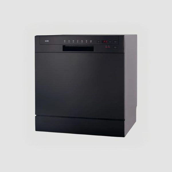 Lavaplatos de Libre Instalación Sole 8 Sets (Black)